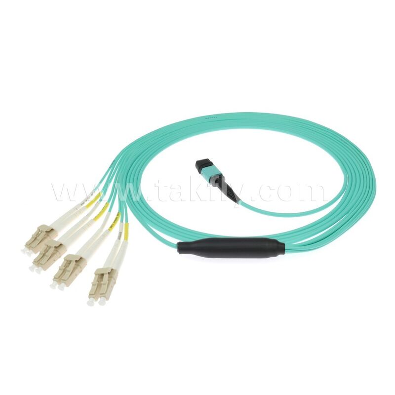 MPO/MTP-LC Breakout Patchcord Cáp quang sợi cho trung tâm dữ liệu AI Cáp FTTx