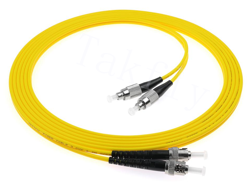 FC đến ST Fiber Optic Patch Cord   Duplex/Simplex, Single-mode/Multimode, chiều dài tùy chỉnh cho các mạng hỗn hợp