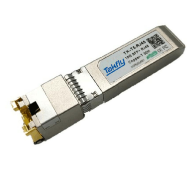 Bộ thu phát đồng 10G BASE-T SFP+ | Mạng cáp quang và chất lượng cao |（TK-T5-RJ45）