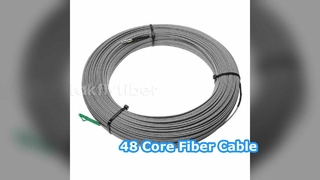 Có thể kéo được kết nối TRƯỚC Bullet SCAPC Figture 8 Dây vá cáp quang FTTH, 2.0x5.2mm