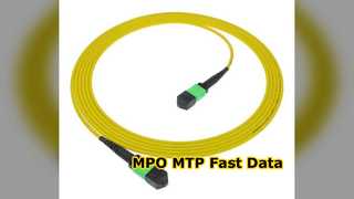 Trung tâm dữ liệu tốc độ cao MPO MTP Patch Cord