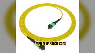 Trung tâm dữ liệu tốc độ cao MPO MTP Patch Cord