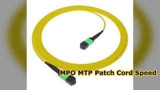 Trung tâm dữ liệu tốc độ cao MPO MTP Patch Cord