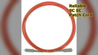 SC SC Patch Cord Duplex Simplex Kết nối đáng tin cậy